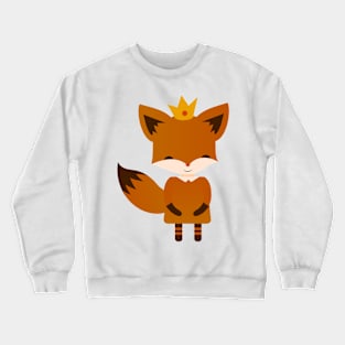 Funny fox cartoon Crewneck Sweatshirt